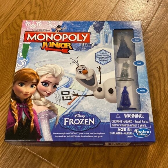 Hasbro Other - SOLD HASBRO Monopoly Junior Frozen Edition (New)